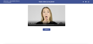 Lõua avamine käega (düsartria harjutus)